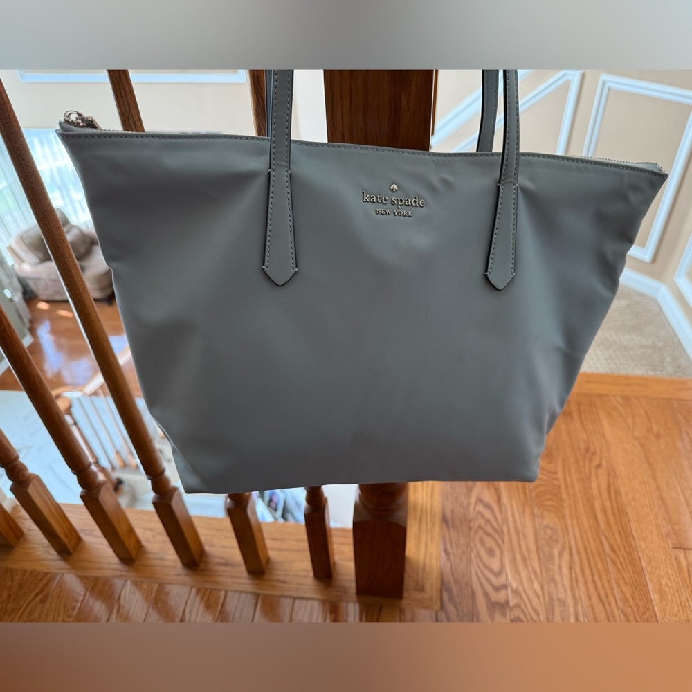 Kate Spade Elegant Gray Tote